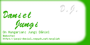 daniel jungi business card